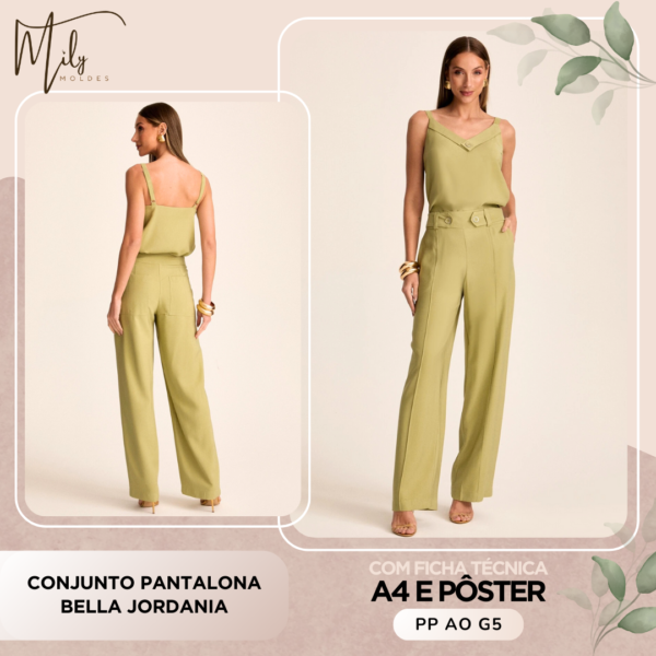 Conjunto Pantalona Bella Jordania