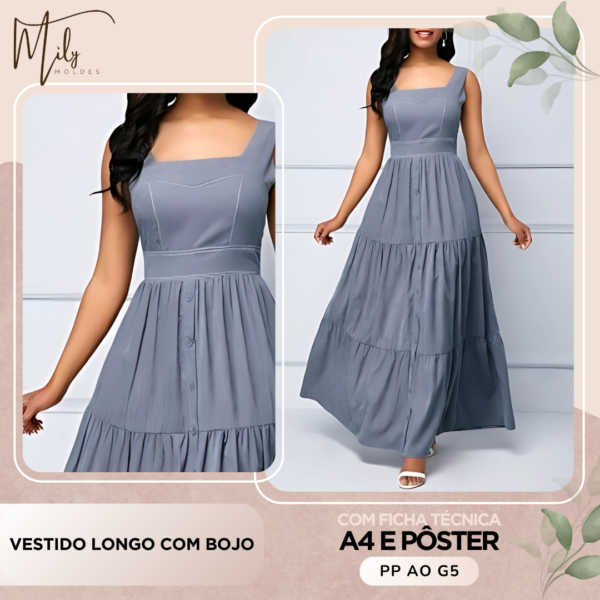 Vestido Longo com Bojo