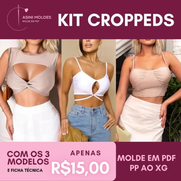 KIT 3 Croppeds