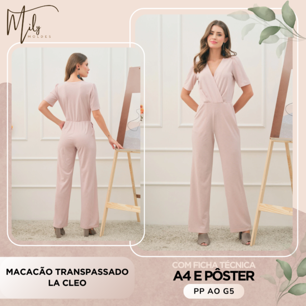 Macacão Transpassado La Cleo