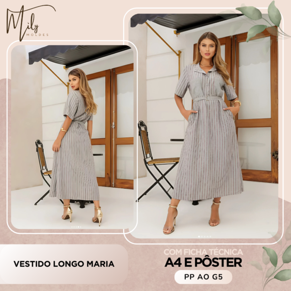 Vestido Longo Maria