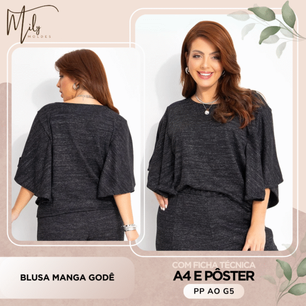 Blusa Manga Godê