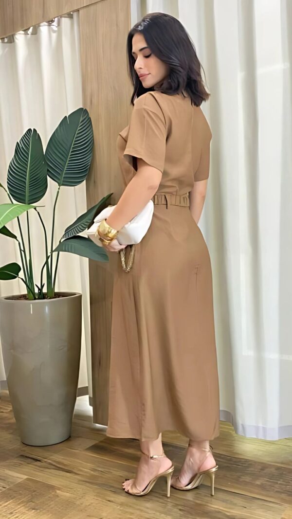 Conjunto Blusa e Saia Midi Carol - Image 3