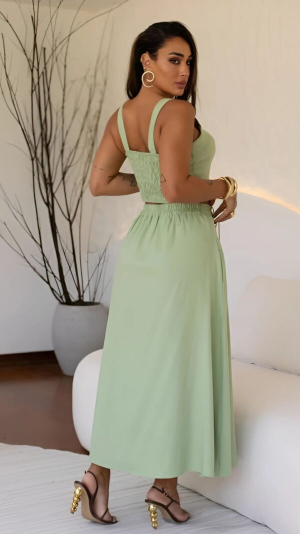 Conjunto Cropped e Saia Ana - Image 3