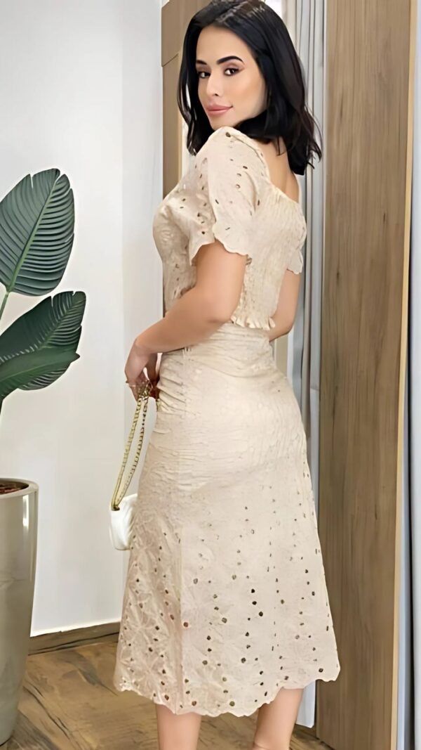 Conjunto Cropped e Saia Midi - Image 3