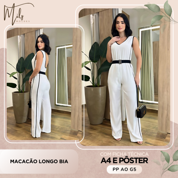 Macacão Longo Bia