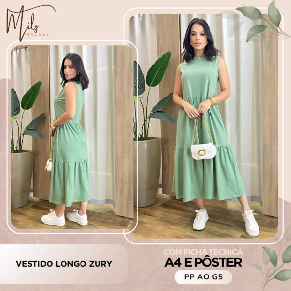 Vestido Longo Zury