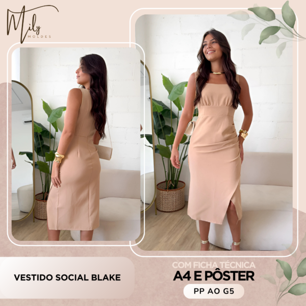 Vestido Social Blake