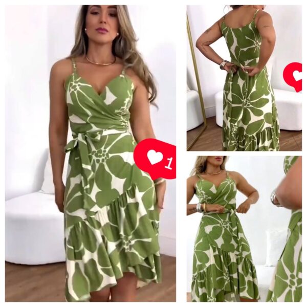 Vestido Envelope de Alça