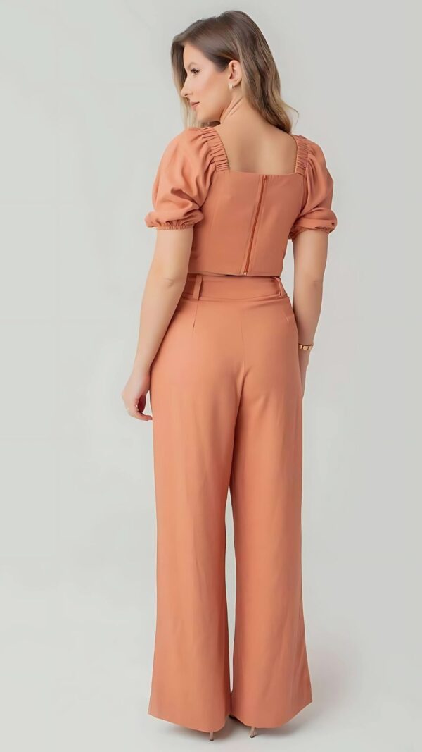 Conjunto Cropped Princesa e Calça - Image 3