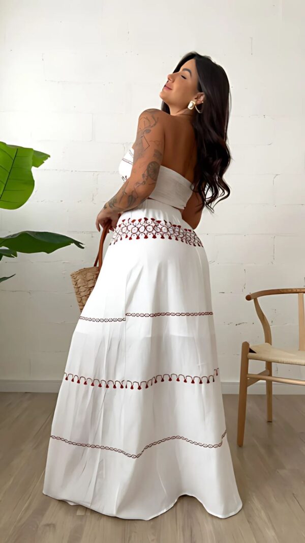 Conjunto Cropped e Saia Ada - Image 3
