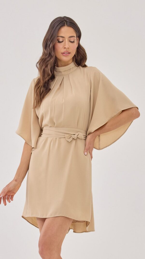 Vestido Com Laço na Cintura Linda - Image 2