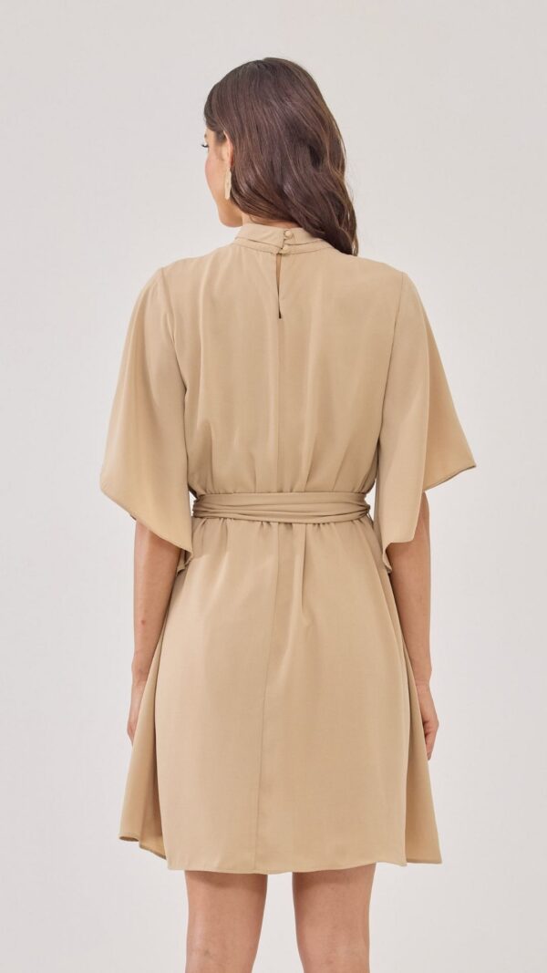 Vestido Com Laço na Cintura Linda - Image 3