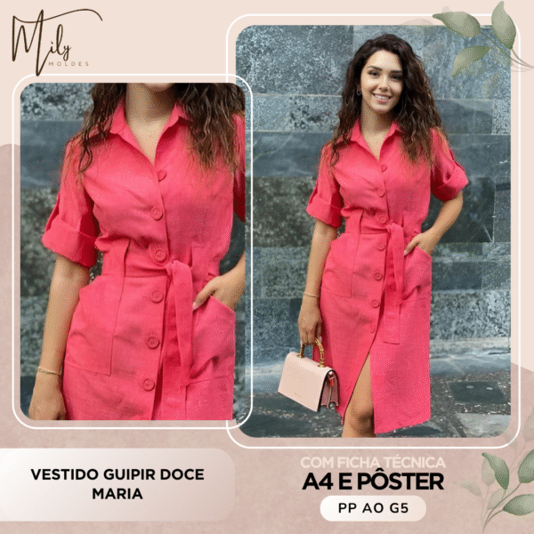 Vestido Guipir Doce Maria