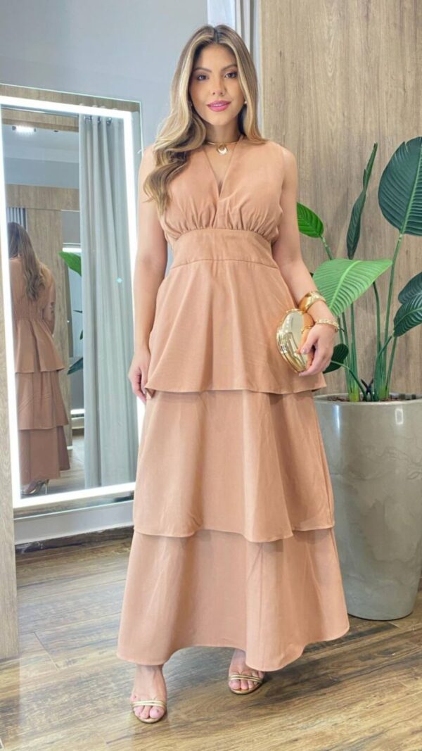 Vestido Longo Camadas Carol - Image 2