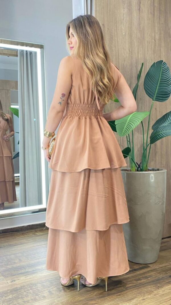 Vestido Longo Camadas Carol - Image 3