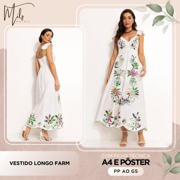 Vestido Longo Farm