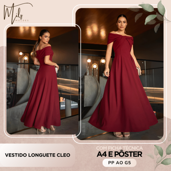 Vestido Longuete Cleo