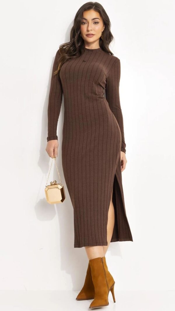 Vestido Malha Canelada Colcci - Image 2