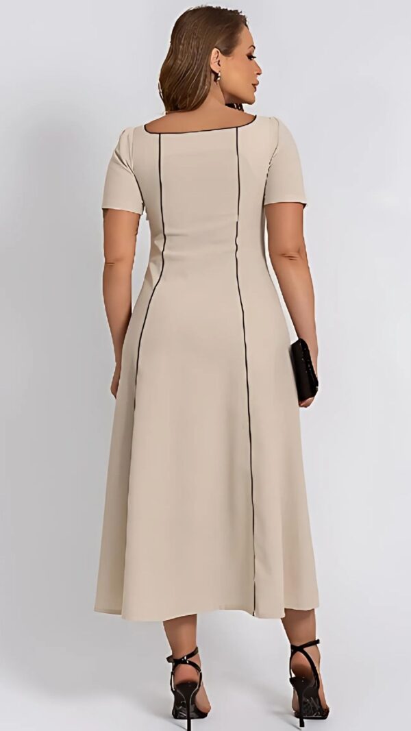 Vestido Max com Detalhes Vivos - Image 3