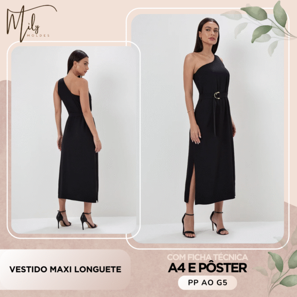 Vestido Maxi Longuete
