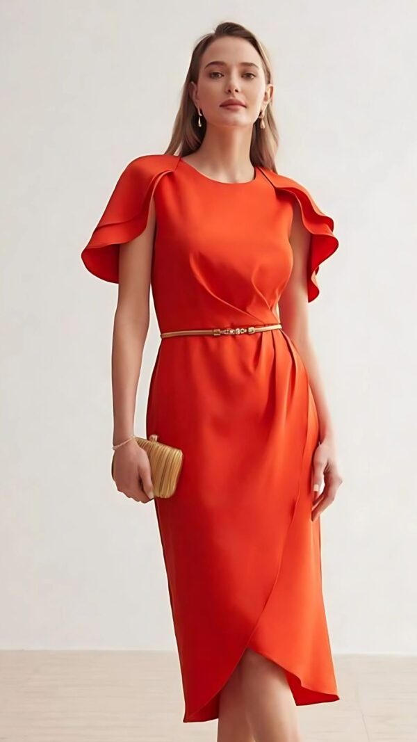 Vestido com Detalhe na Manga Eloá - Image 2