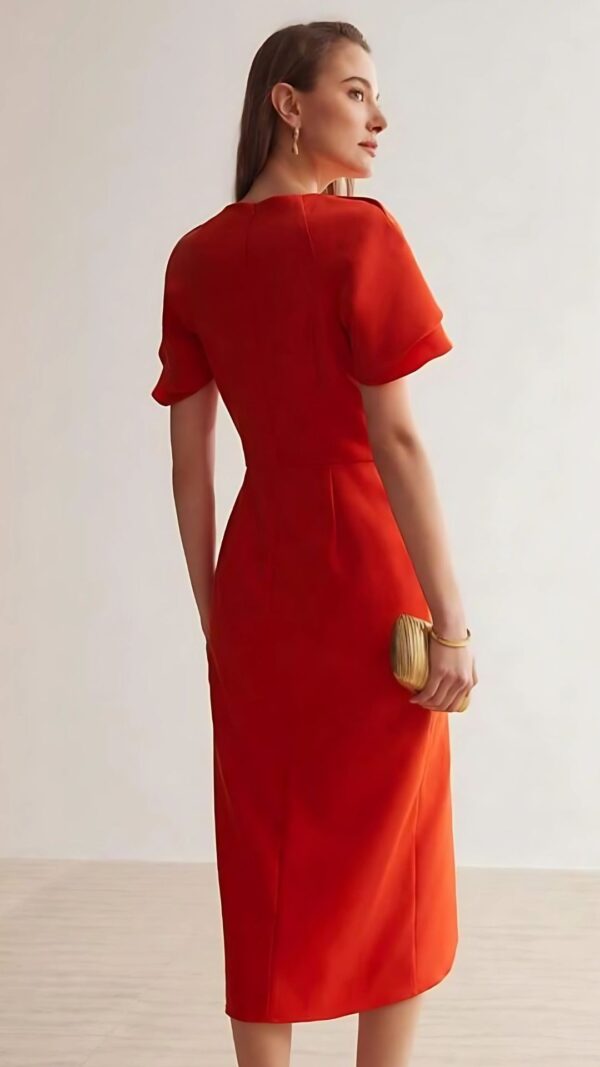 Vestido com Detalhe na Manga Eloá - Image 3