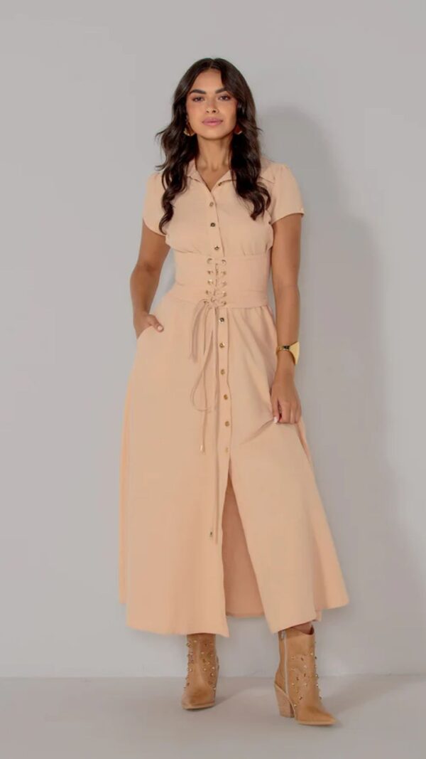 Vestido com Ilhos Rayza - Image 2