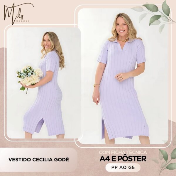 Vestido Cecilia Godê