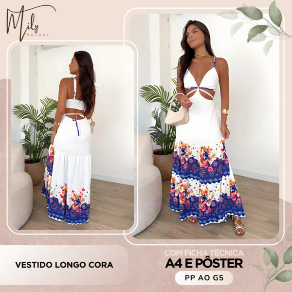 Vestido Longo Cora