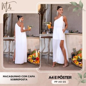 Macaquinho com Capa Sobreposta