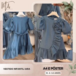 Vestido Infantil Iara