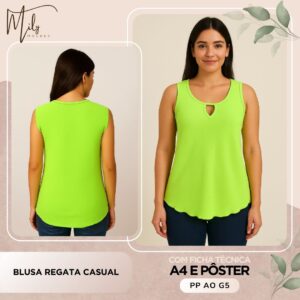 Blusa Regata Casual