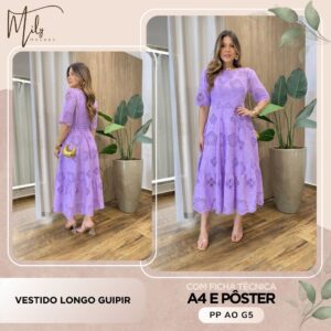 Vestido Longo Guipir