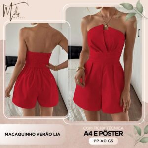 Macaquinho Verão Lia