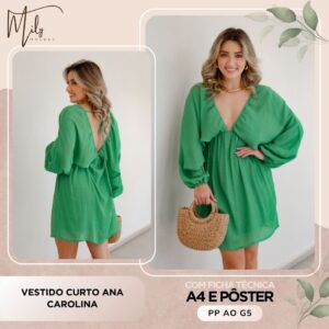 Vestido Curto Ana Carolina
