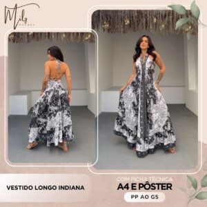 Vestido Longo Indiana