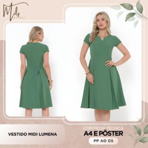 Vestido Midi Lumena