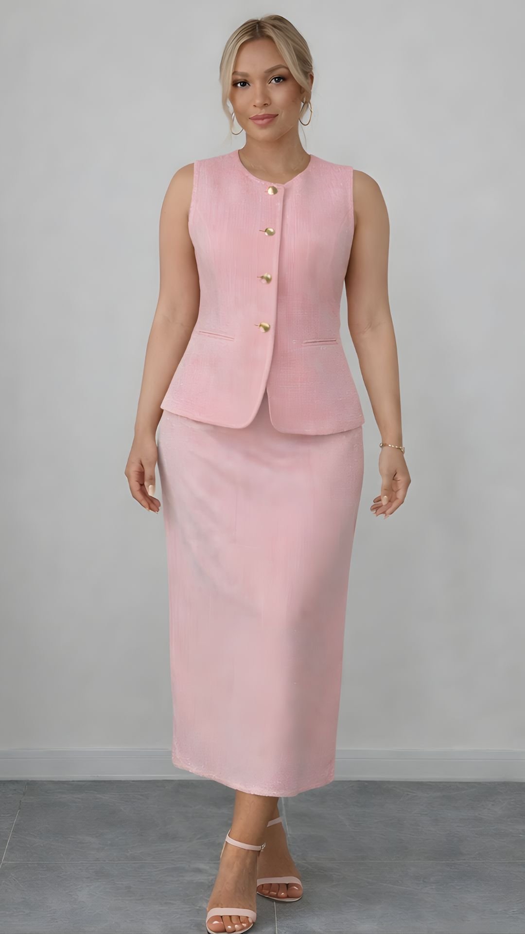 Conjunto Blusa Regata e Saia - Image 2