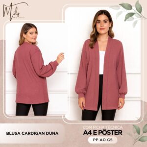 Blusa Cardigan Duna