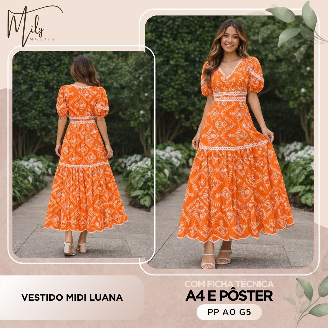 Vestido Midi Luana