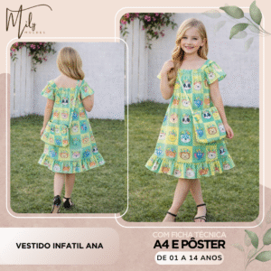 Vestido Infantil Ana