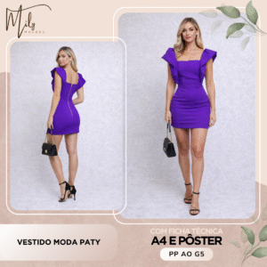 Vestido Moda Paty