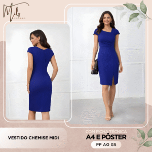 Vestido Tubinho Princesa