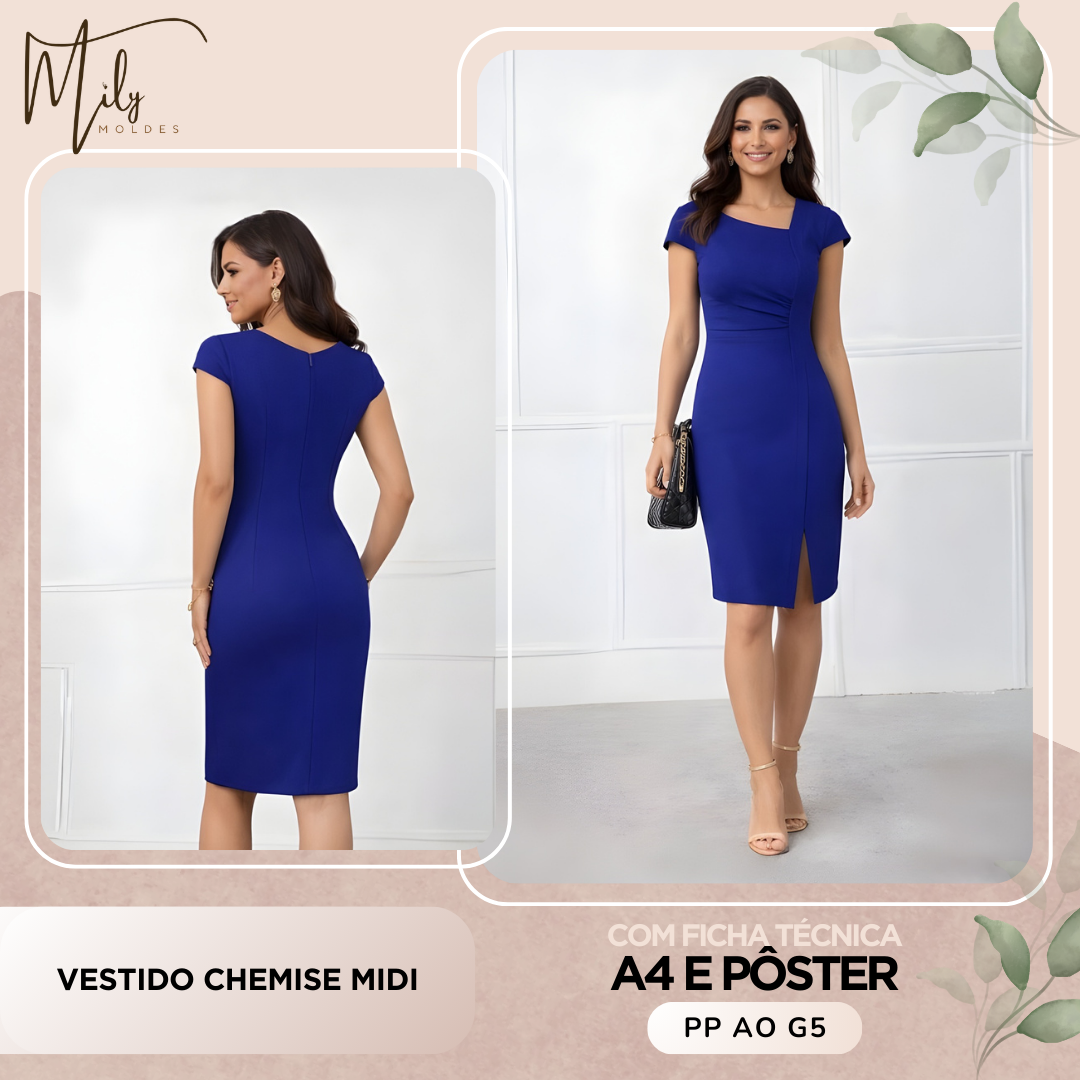 Vestido Tubinho Princesa