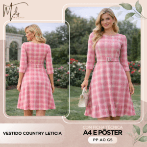 Vestido Country Leticia