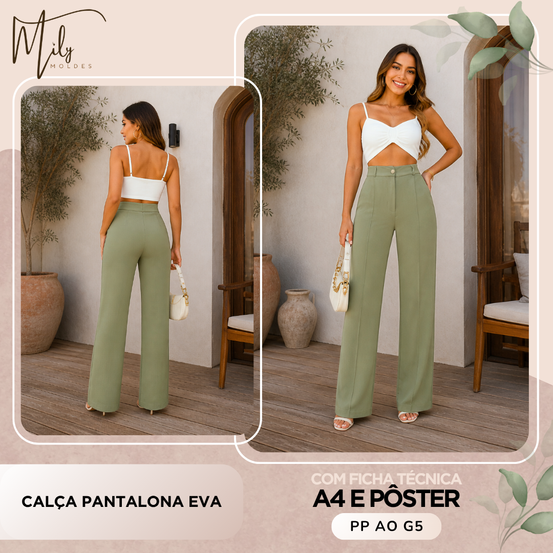 Calça Pantalona Eva