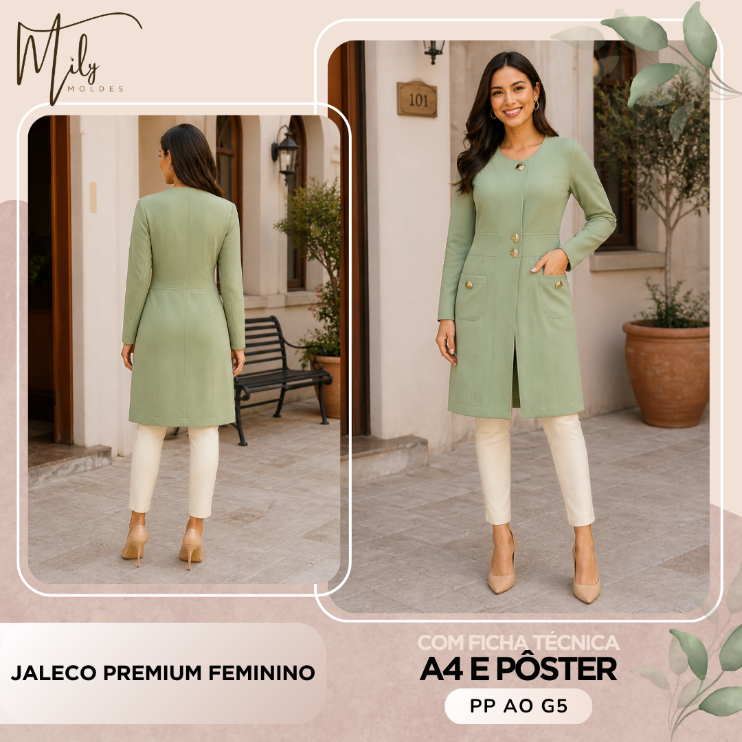 Jaleco Premium Feminino
