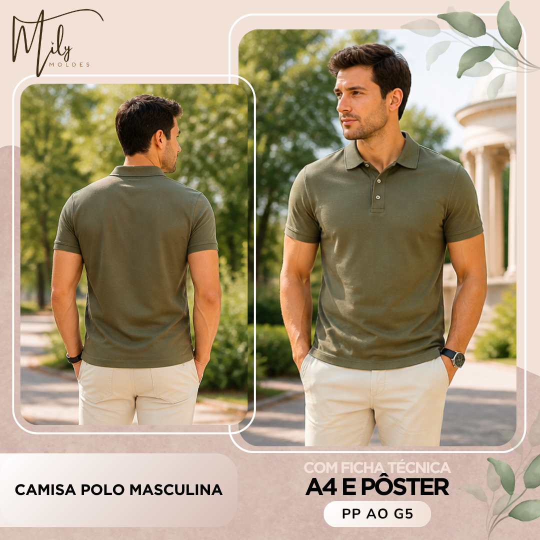 Camisa Polo Masculino