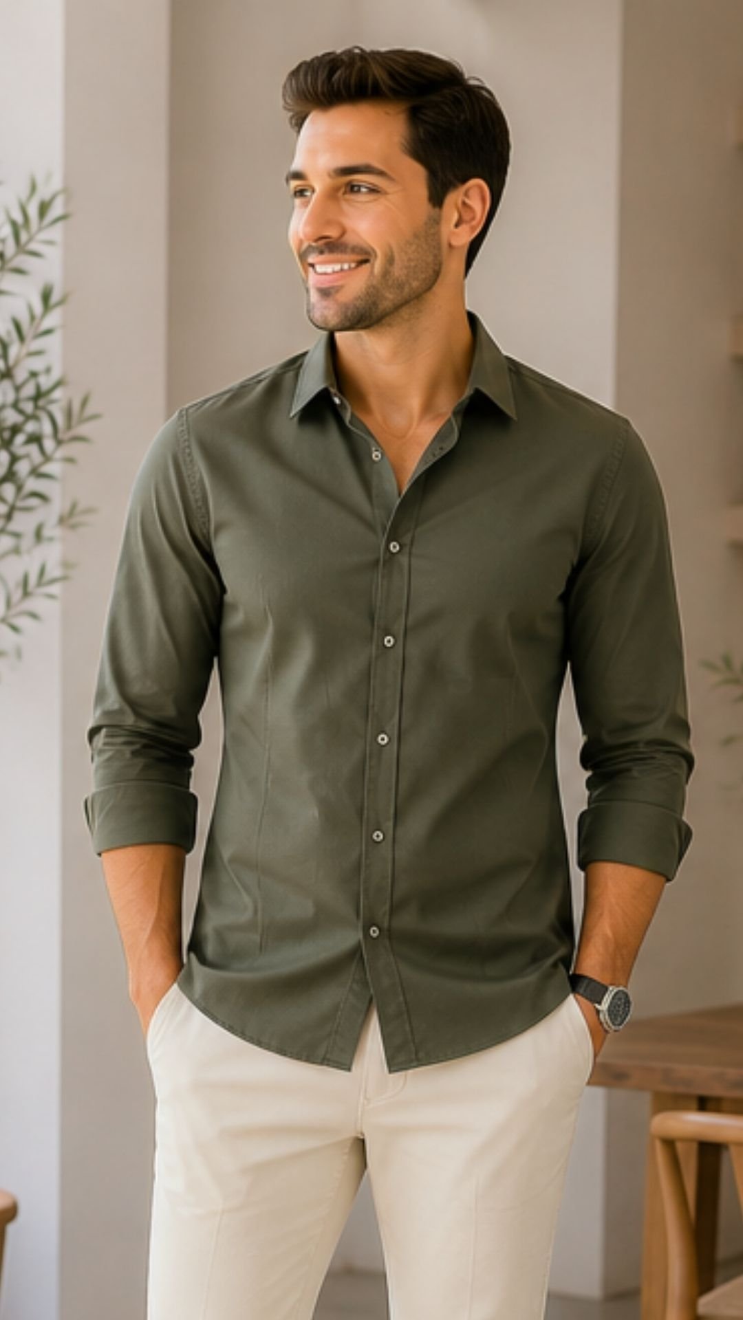 Camisa Social Masculina - Imagem 2